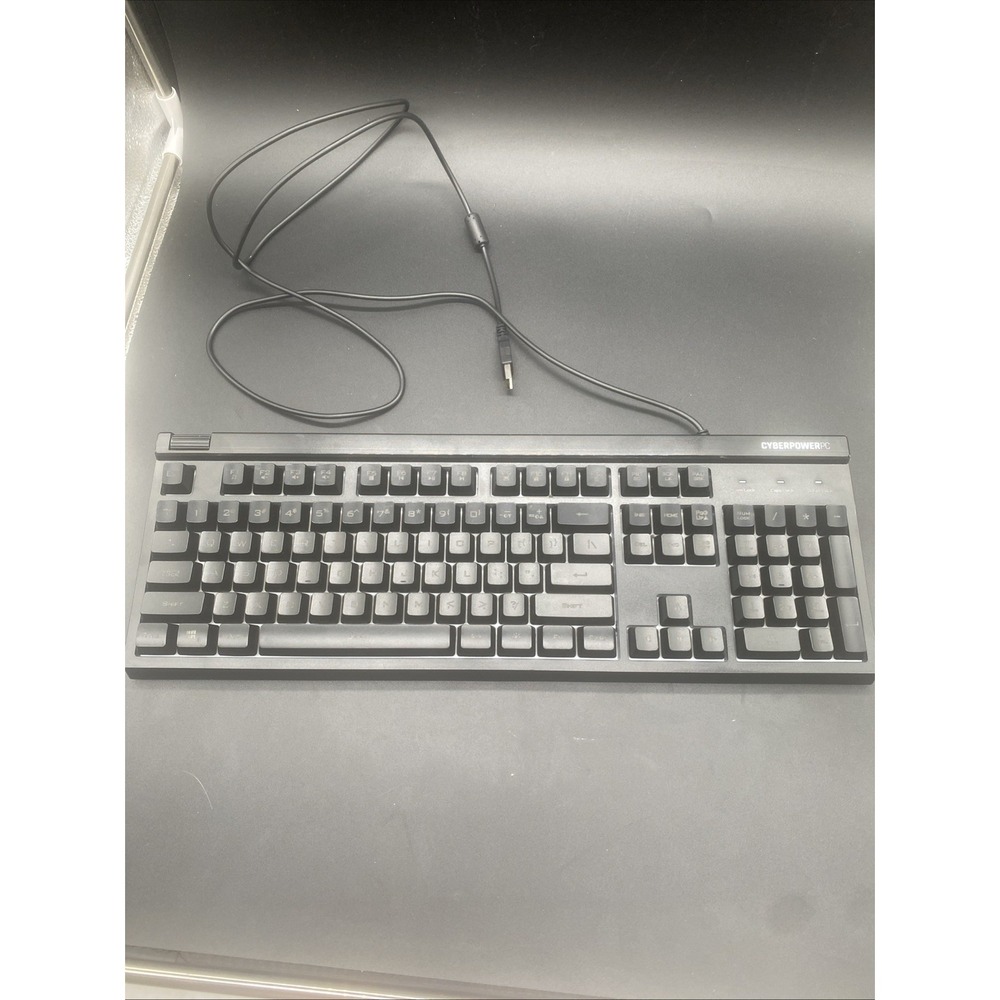CyberPowerPC NOHI 02 RGB KB-161-104 USB Wired Gaming Keyboard - N/A - No Box